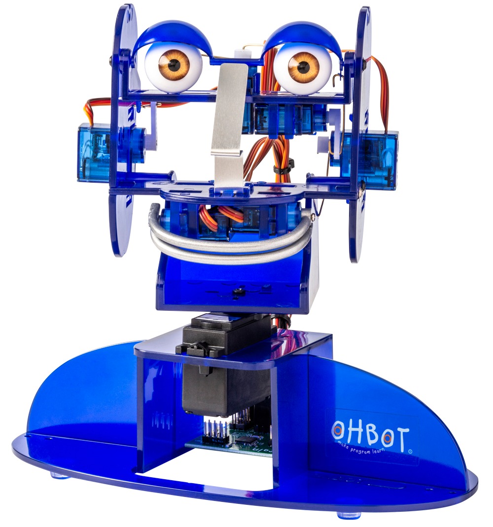 Ohbot 7 axis RobotAI Educational Robot - Assembled