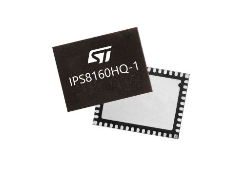 STMicroelectronics IPS8160HQ-1 8High Side, High Side Driver Power Switch IC 48-Pin, QFN48L 8x6 mm