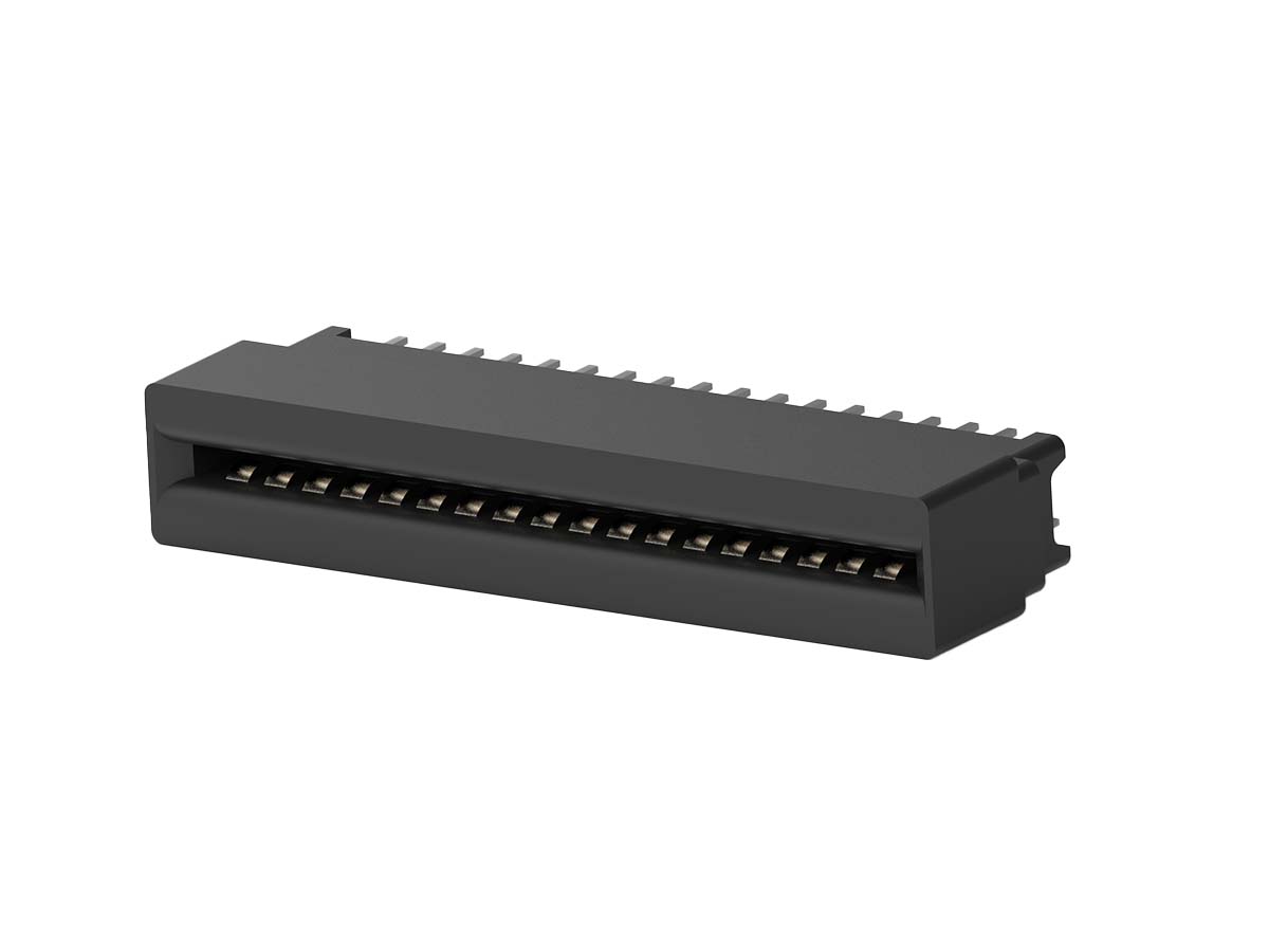 TE Connectivity Vertical Female Edge Connector, Through Hole Mount, 36-Contacts, 2.54mm Pitch, 2-Row, Solder Termination