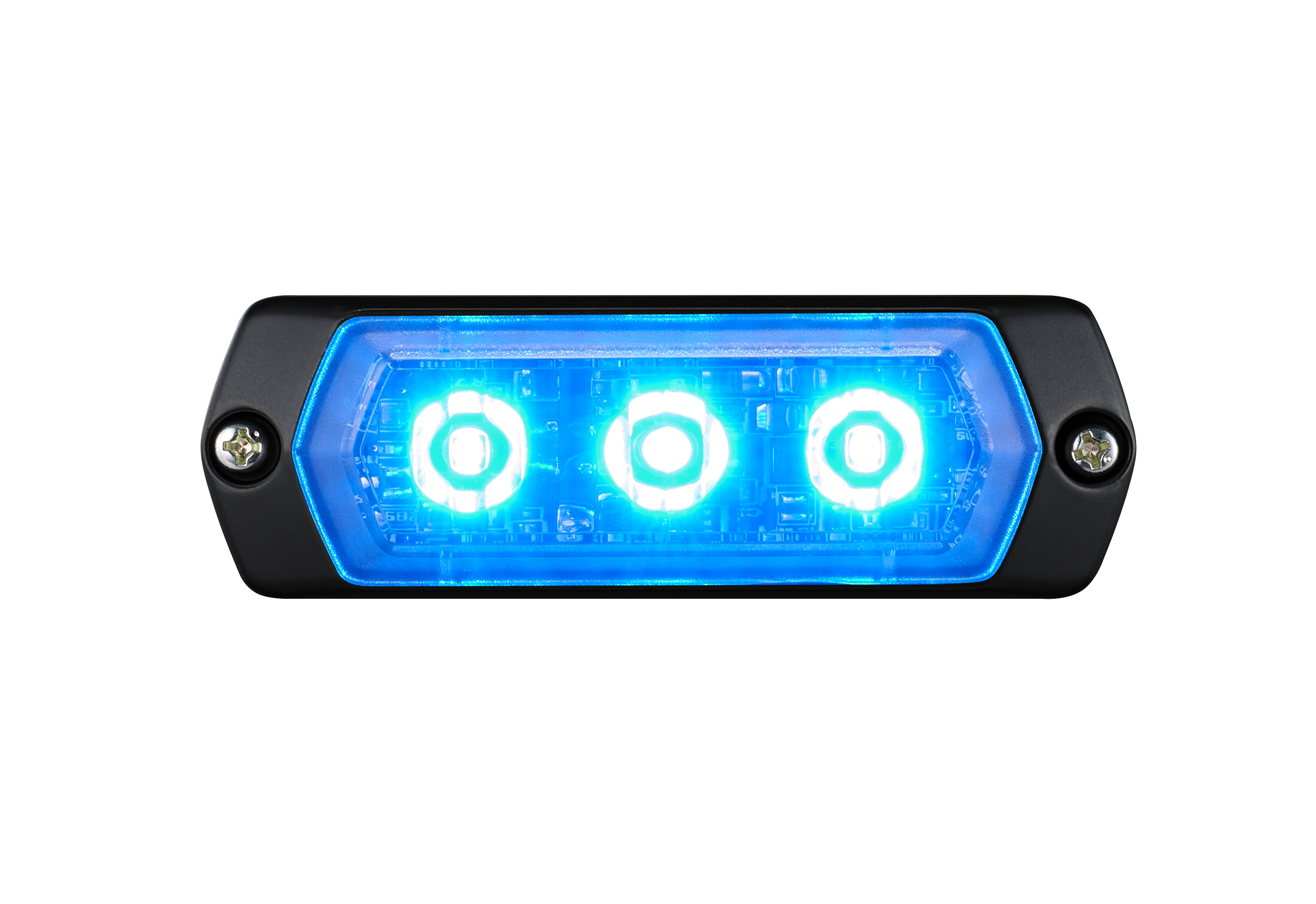 Patlite 1M1 Series Blue Multiple Effect Warning Light, 12 → 24 V, Indoor/Outdoor, LED Bulb, IP68