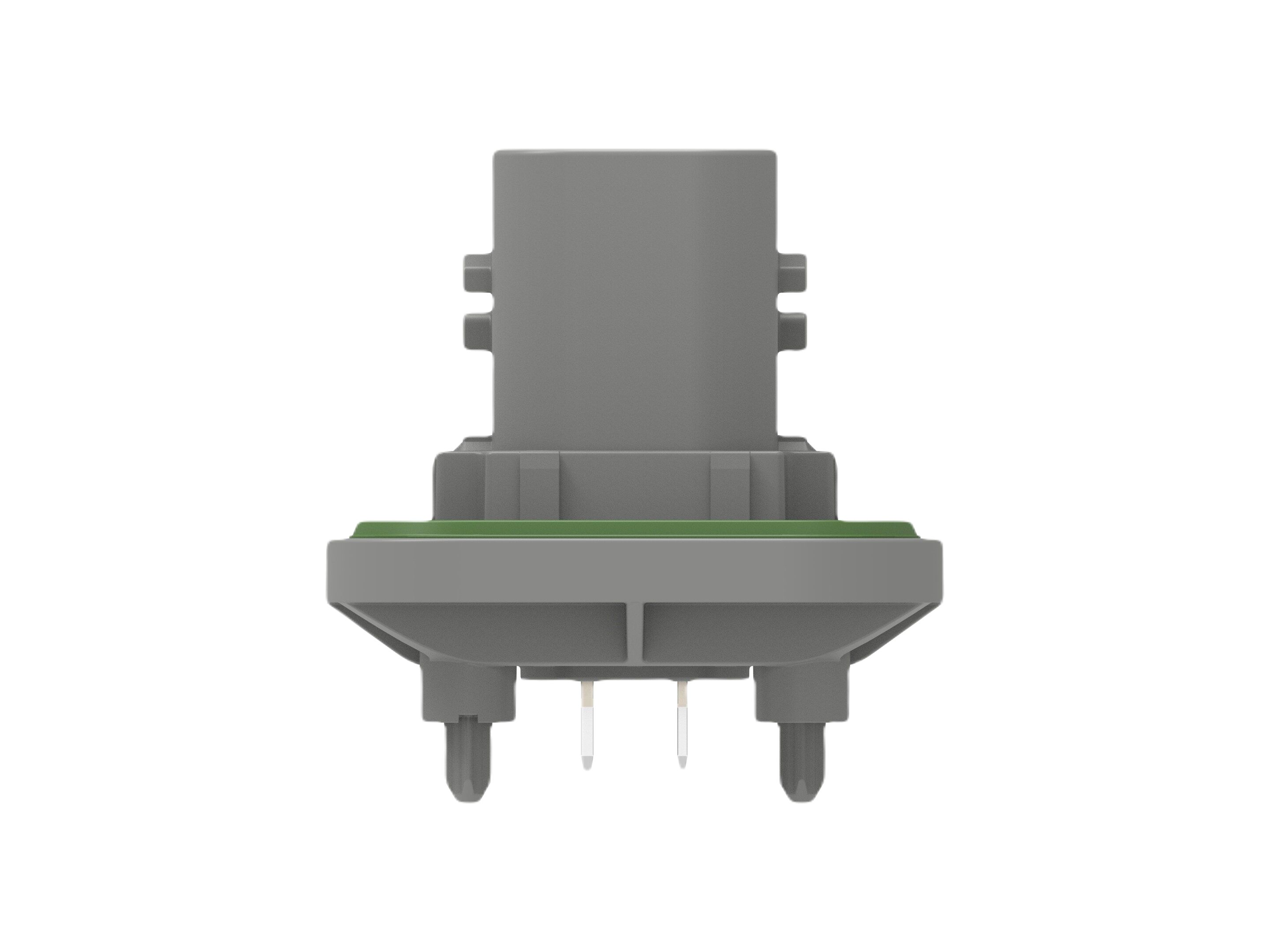 TE Connectivity 2-23781 Series Vertical Panel PCB Header, 7 Contact(s), 6 mm Pitch, 2 Row, Shrouded