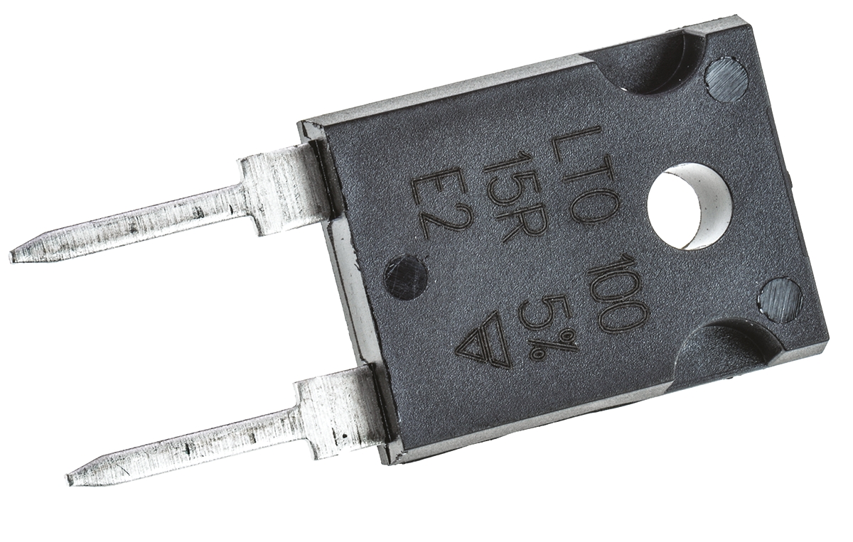 Vishay 15Ω Thick Film Resistor 100W ±5% LTO100F15R00JTE3