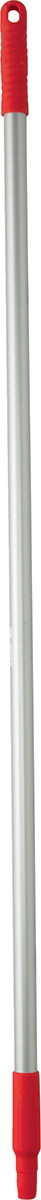 Vikan Red Anodised Aluminium, Polypropylene Mop Handle, 1.26m