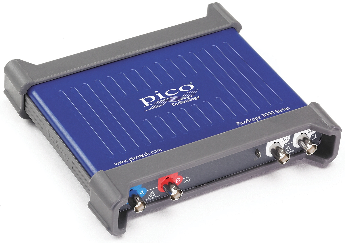 Pico Technology 3205D PicoScope 3000 Series, 100MHz PC Based Oscilloscope, 2 Analogue Channels