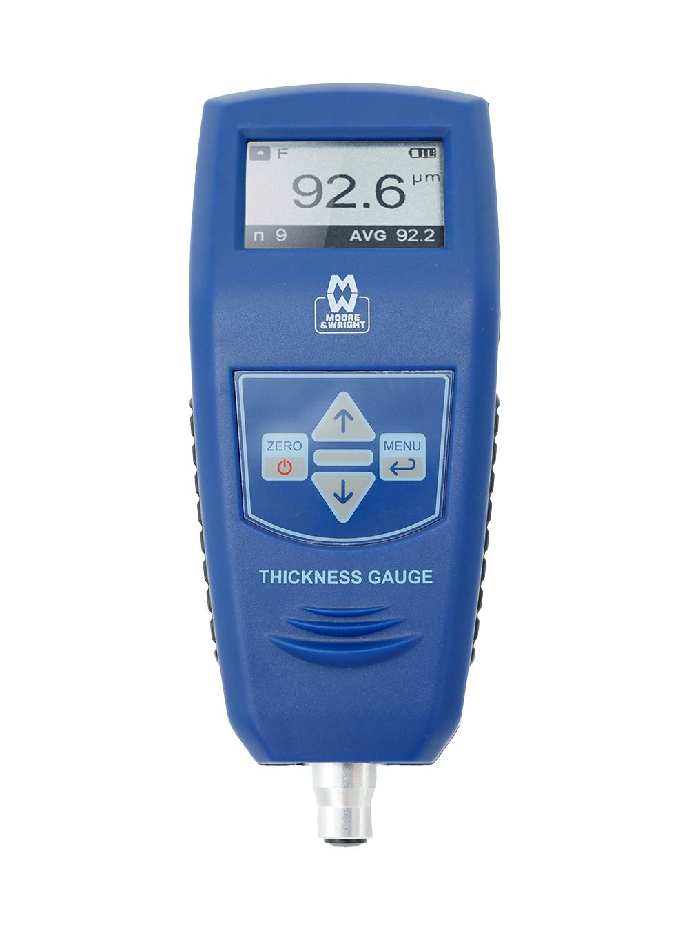 Moore & Wright MWT-2105 Thickness Gauge, 1250μm, 101 → 1250 μm Accuracy, 1000 μm Resolution, Backlit LCD Display