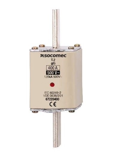 Socomec 100A NH Fuse, NH2, 500V