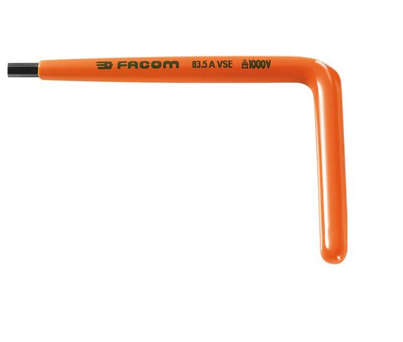 Facom L Shape Metric Hex Key, 3mm