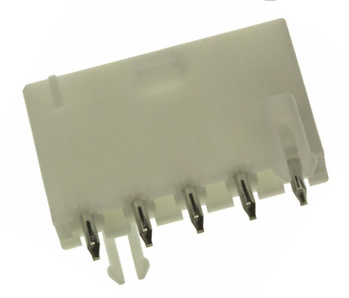 Molex Mini-Fit Jr Series Straight Through Hole PCB Header, 5 Contact(s), 4.2 mm Pitch, 1 Row, Shrouded