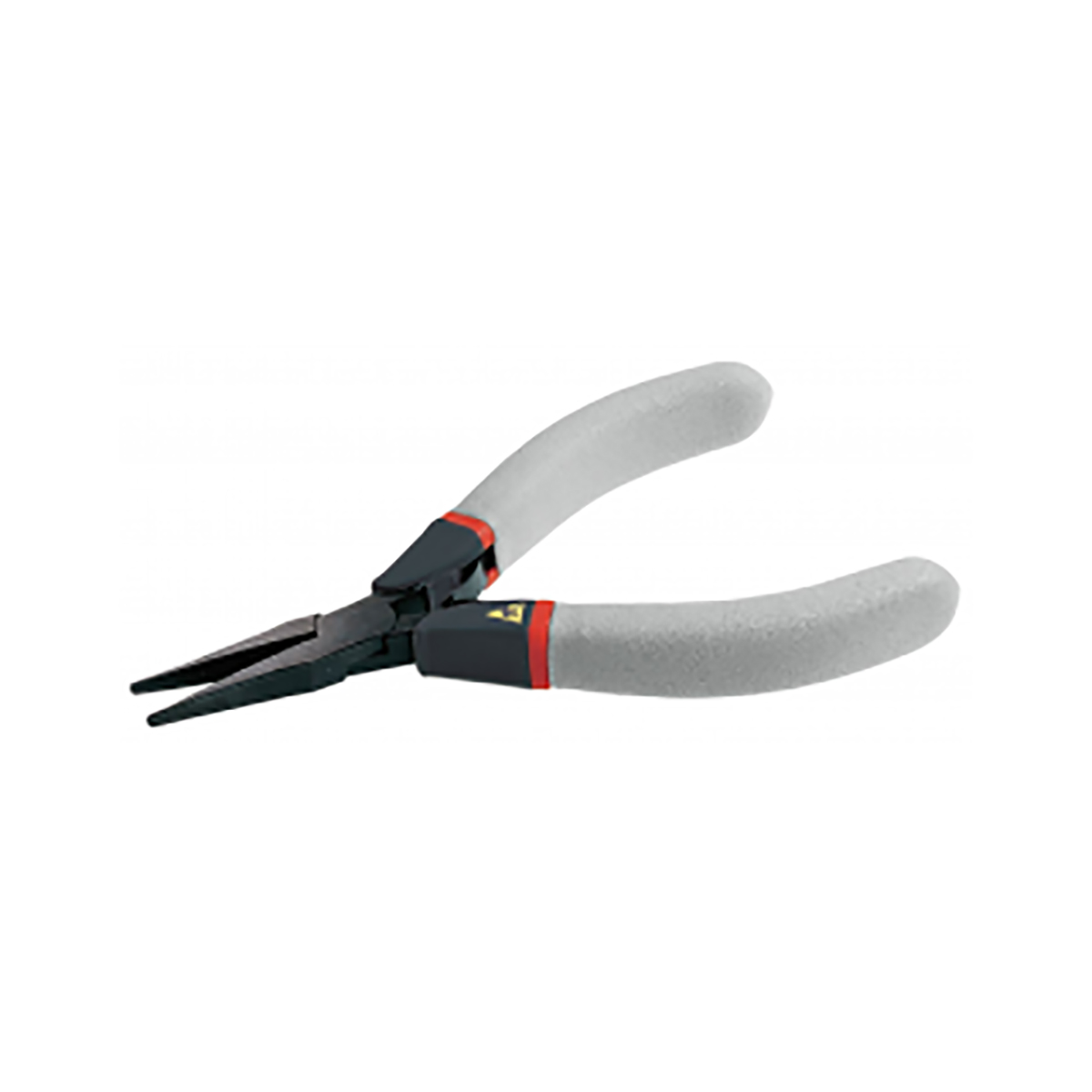 Facom Flat Nose Pliers, 125 mm Overall, Straight Tip, ESD