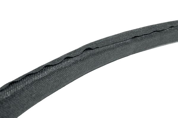 HellermannTyton Braided Polyester Black Cable Sleeve, 8mm Diameter, 100m Length, Twist-In Series
