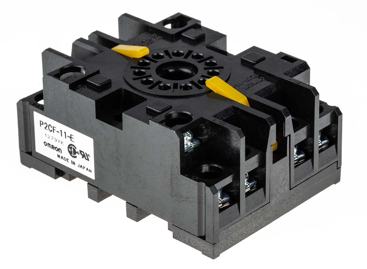 Omron Socket For Use With H3CR-A Series, H3CR-F Series, H3CR-H Series