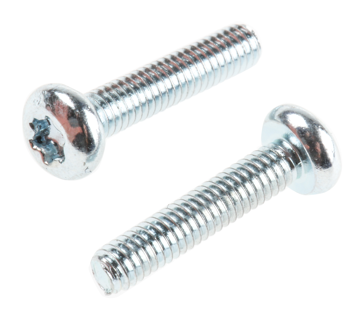 RS PRO Torx M2.5 Pan Steel Machine Screw x 12mm