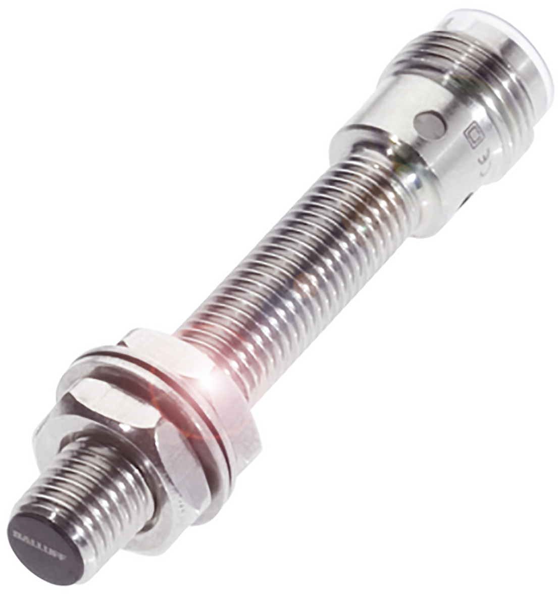 BALLUFF Inductive Threaded Barrel Proximity Sensor, M8, 3 mm Detection, PNP NO, 10 → 30 V dc