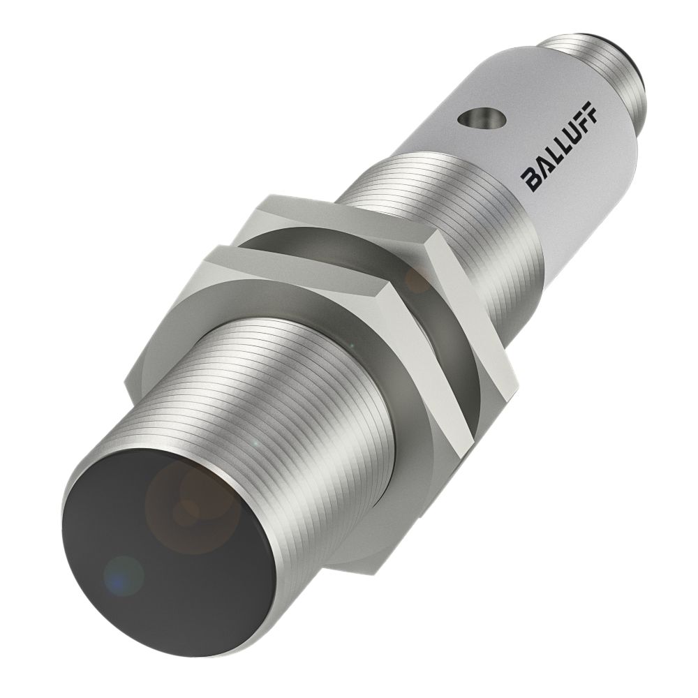 BALLUFF Inductive Threaded Barrel Proximity Sensor, M18, 8 mm Detection, PNP NO/NC, 10 → 55 V dc