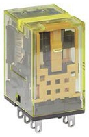 Idec Plug In Power Relay, 24V dc Coil, DPDT