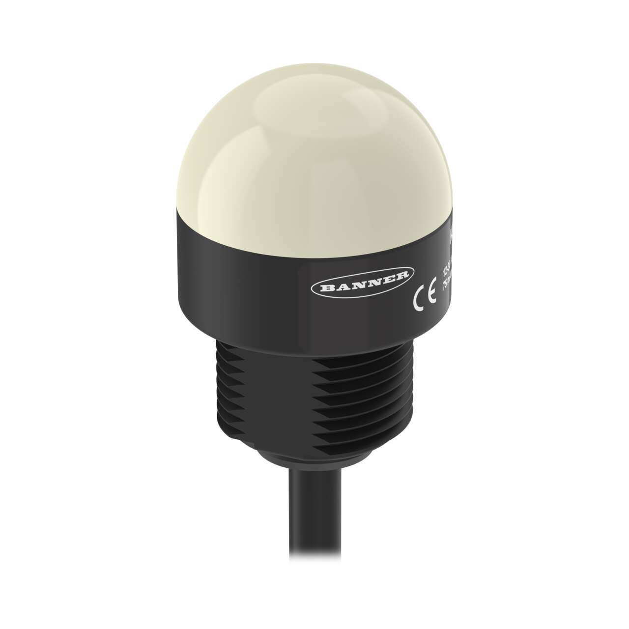 Banner K30L Series Green, Red, Yellow Indicator, 10 → 30V dc, 22mm Mounting Hole Size, IP67, IP69K