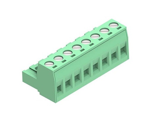Molex, 5.08mm Pitch, 39530, 8 Way, Horizontal, Pluggable Terminal Block, Plug, 395305008
