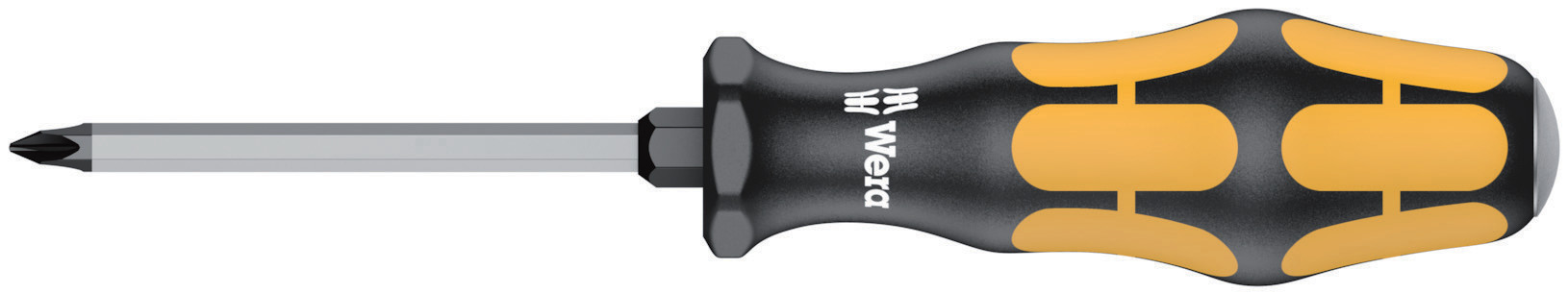 Wera Pozidriv  Screwdriver, PZ1 Tip, 80 mm Blade
