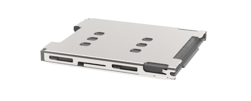 Yamaichi 6 Way Push/Push SIM Card Connector