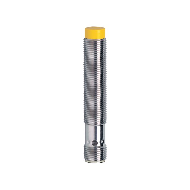 ifm electronic Inductive Threaded Barrel Proximity Sensor, M12, 0.5 → 4 mm Detection, PNP, 19.2 → 30 V dc
