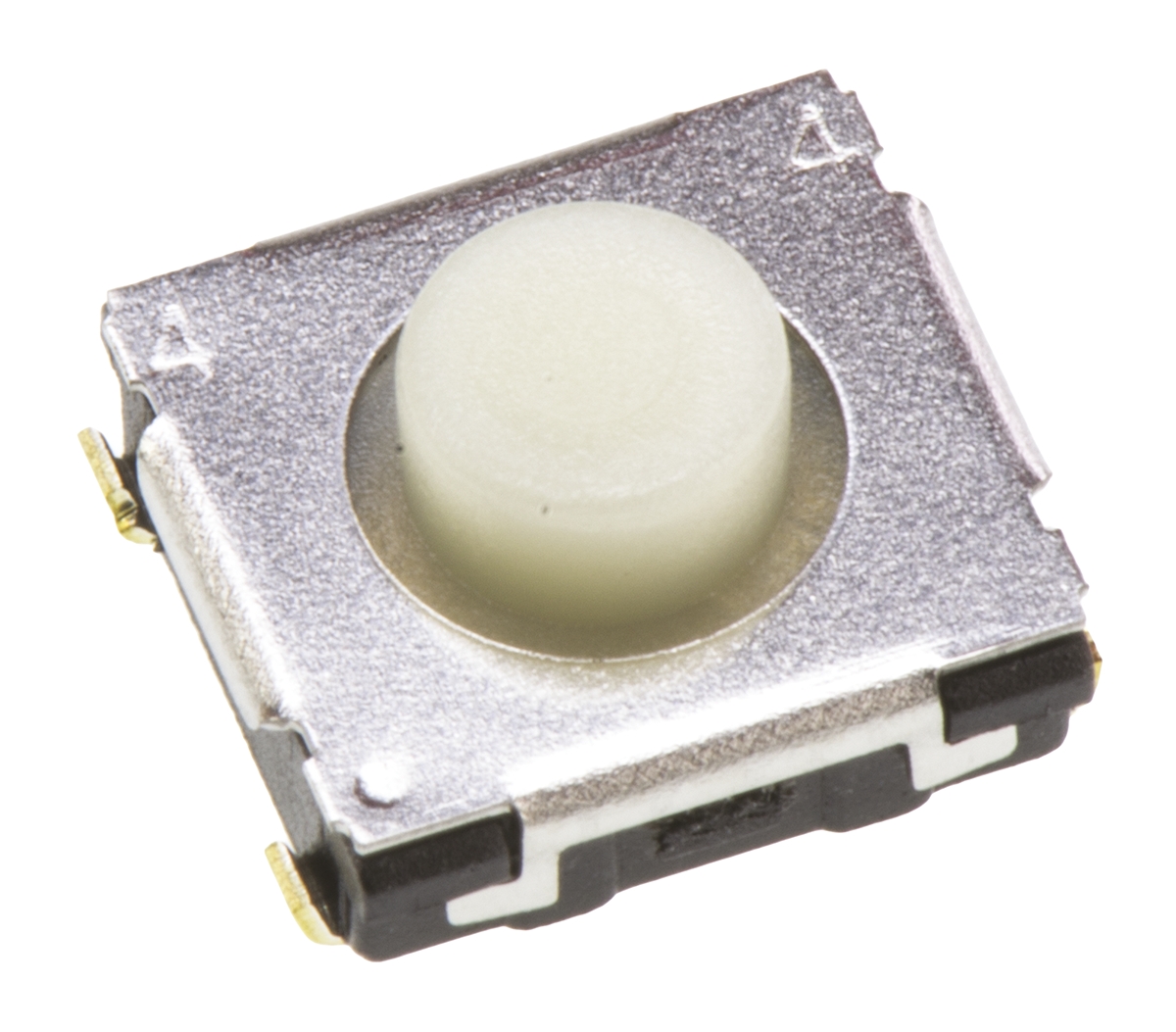 Panasonic White Push Plate Tactile Switch, SPST 20 mA 3.1mm