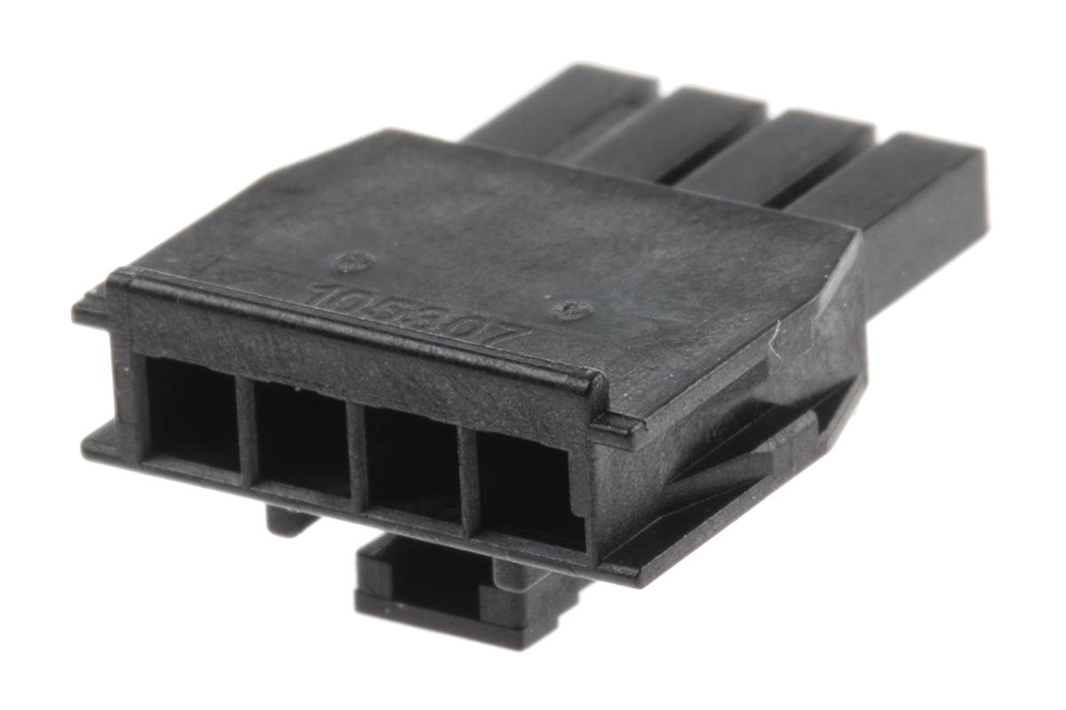 Molex, Nano-Fit Female Connector Housing, 2.5mm Pitch, 4 Way, 1 Row