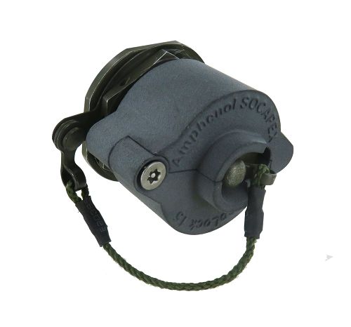 Amphenol Socapex Grey Caplock, Shell Size T25 for use with 38999 Series III Receptacles