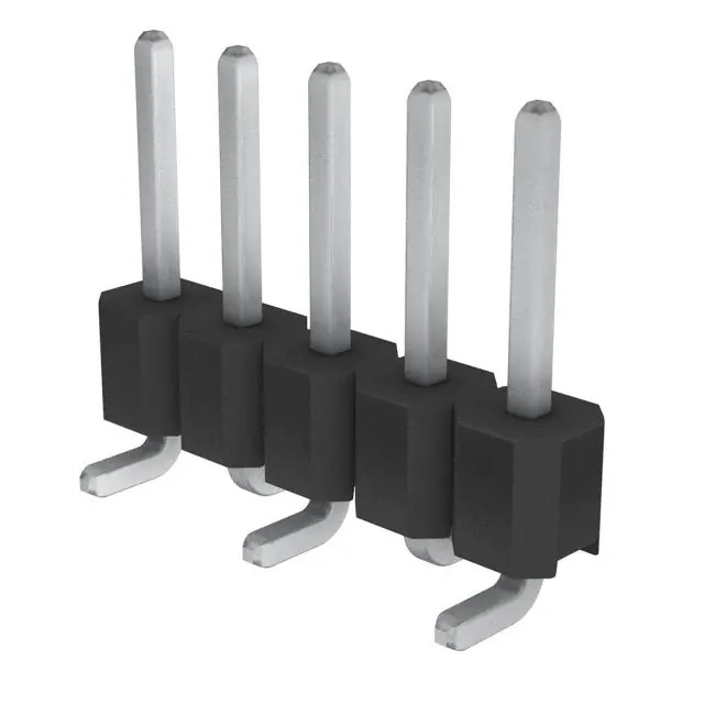 Molex C-Grid Series Vertical Surface Pin Header, 5 Contact(s), 2.54 mm Pitch, 1 Row, Unshrouded