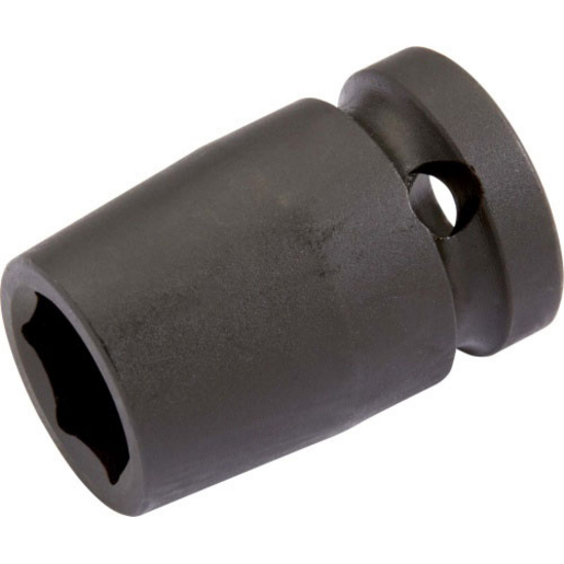 SAM 19mm, 1/2 in Drive Impact Socket, 38 mm length