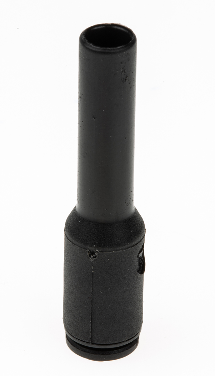 Legris LF3000 Series Straight Tube-to-Tube Adaptor, Push In 4 mm to Push In 6 mm, Tube-to-Tube Connection Style
