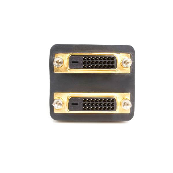 StarTech.com, Male DVI-D Dual Link to Female DVI-D Dual Link x 2  Cable, 300mmBlack sheath
