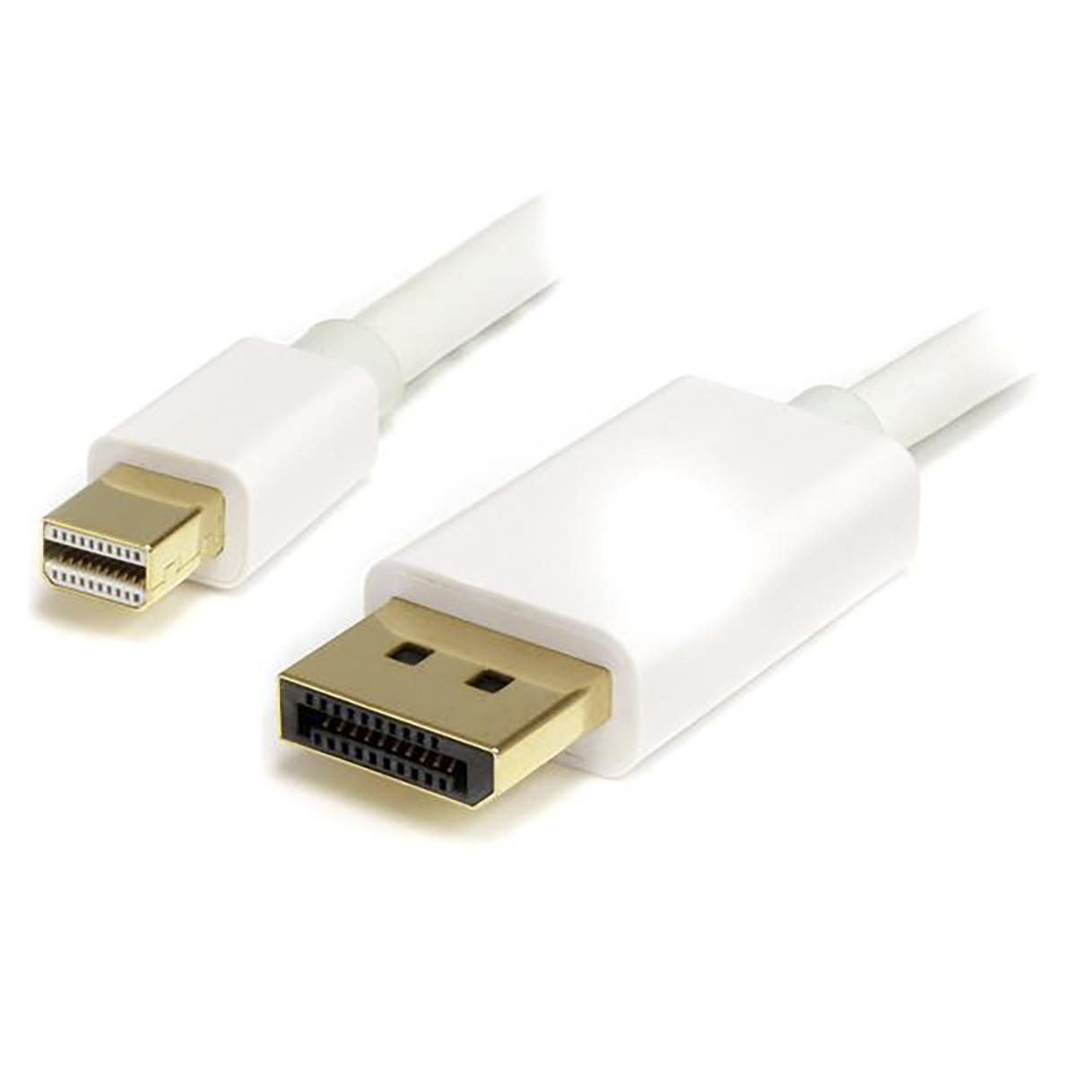 StarTech.com Male Mini DisplayPort to Male DisplayPort, PVC  Cable, 4K @ 60 Hz, 2m