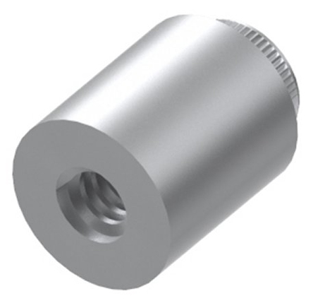 Samtec Threaded Standoff, #4-40 Thread, 5.15mm Body, Aluminium, Female/Female