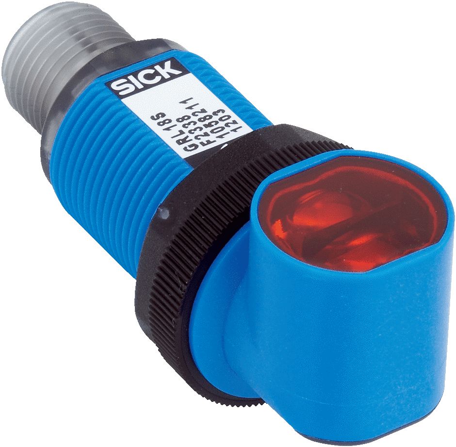 SICK Energetic Photoelectric Sensor, Barrel Sensor, 5 mm → 550 mm Detection Range