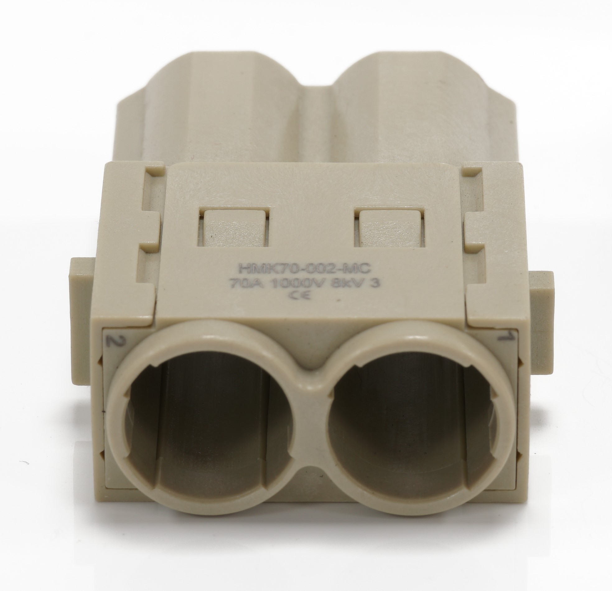 RS PRO Heavy Duty Power Connector Insert, 70A, Male, 2 Contacts