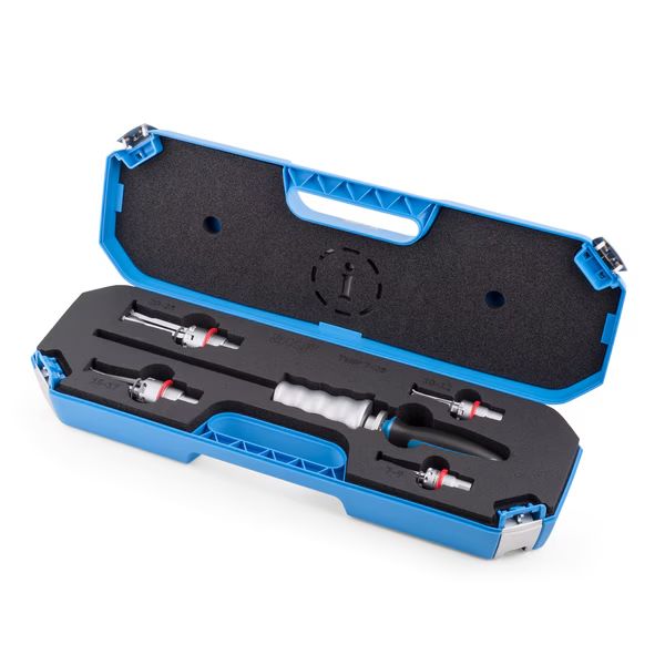 SKF Hand Bearing Puller, 7 → 9 mm, 10 → 12 mm, 15 → 17 mm, 20 → 28 mm Capacity, 6-Piece