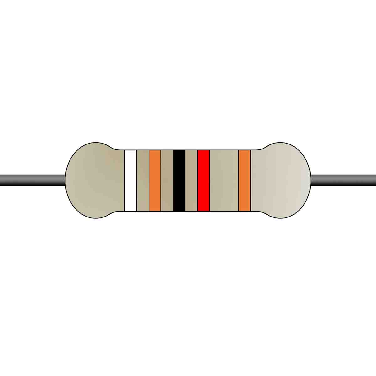 Yageo 91kΩ Metal Film Fixed Resistor 0.25W ±1% MFR-25FTE52-91K