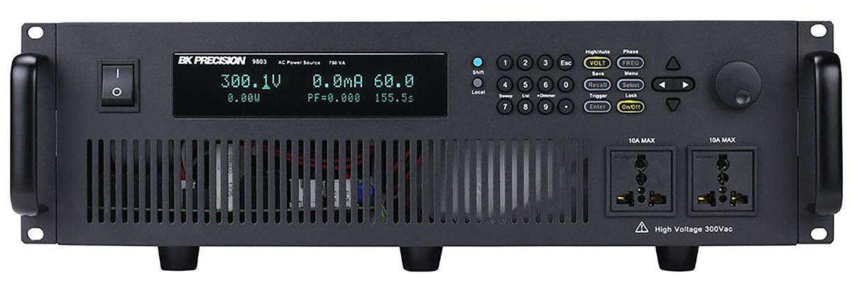 BK Precision 9803 Series Digital Bench Power Supply, 0 → 300V, 6A, 1-Output, 750VA