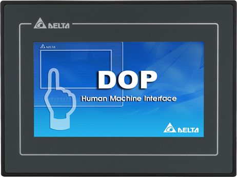 Delta Electronics DOP Series HMI Touch Screen HMI - 7 in, TFT LCD Display, 800 x 480