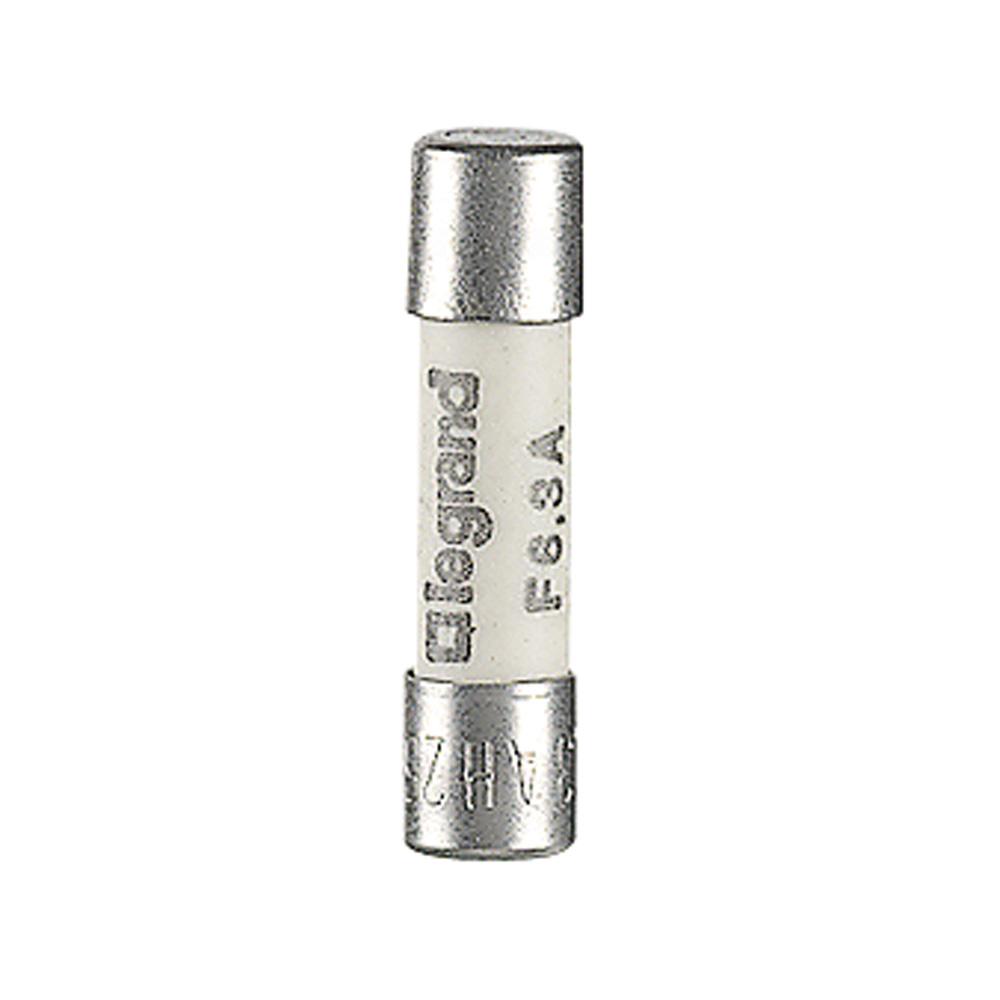 Legrand 6.3A F Ceramic Cartridge Fuse, 5 x 20mm