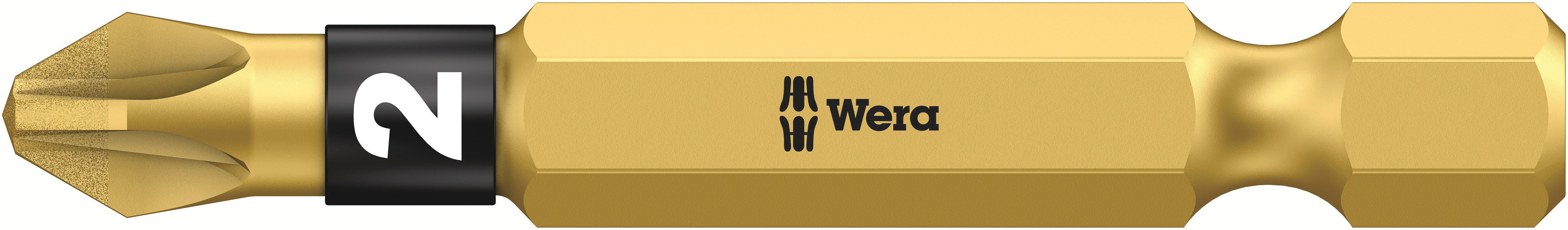 Wera Pozidriv Screwdriver Bit, PZ2 Tip