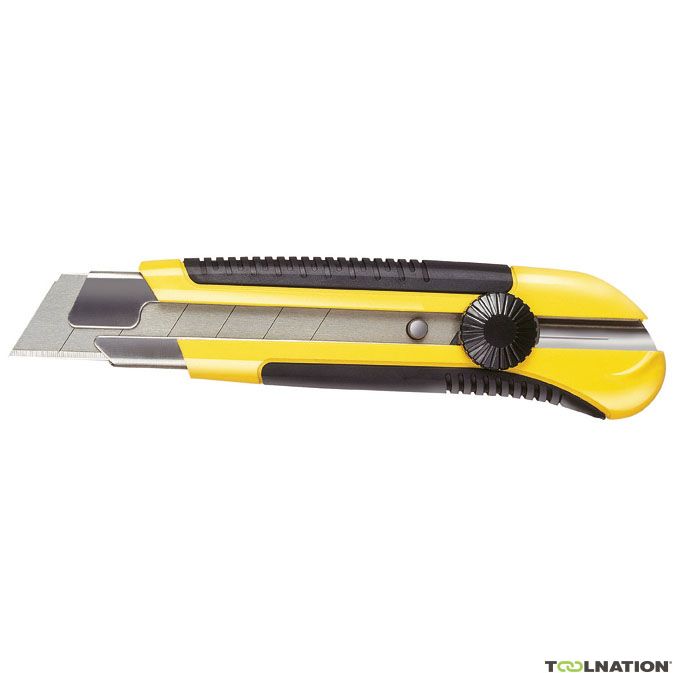 Stanley Safety Knife with Snap-off Blade, Retractable, 25mm Blade Length