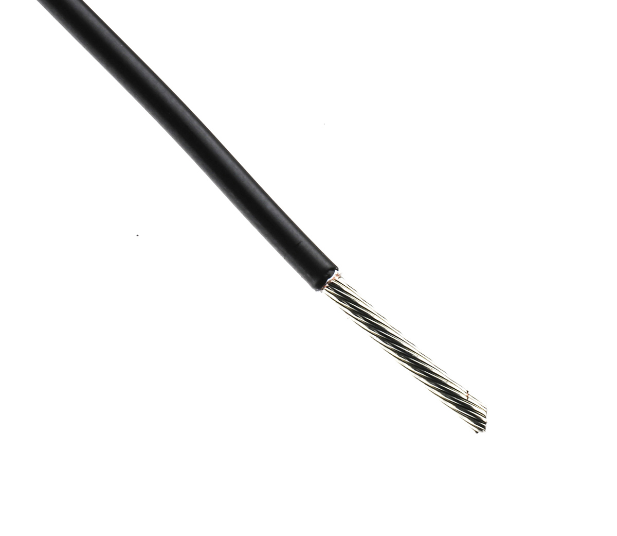 TE Connectivity FlexLite Series Black 1.5 mm² Equipment Wire, 16 AWG, 19/0.32 mm, 100m, Polyolefin Insulation,