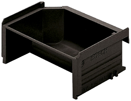 Bosch Rexroth Plastic Storage Bin, 173mm x 123mm x 100mm, Black