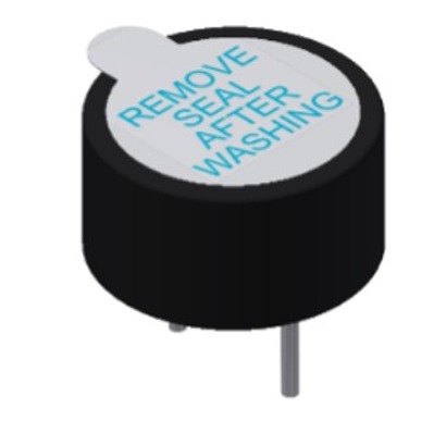 PUI Audio 85dB(A) Through Hole Continuous Internal Magnetic Buzzer Component, 12 x 12 x 15mm, 4V dc Min, 7V dc Max