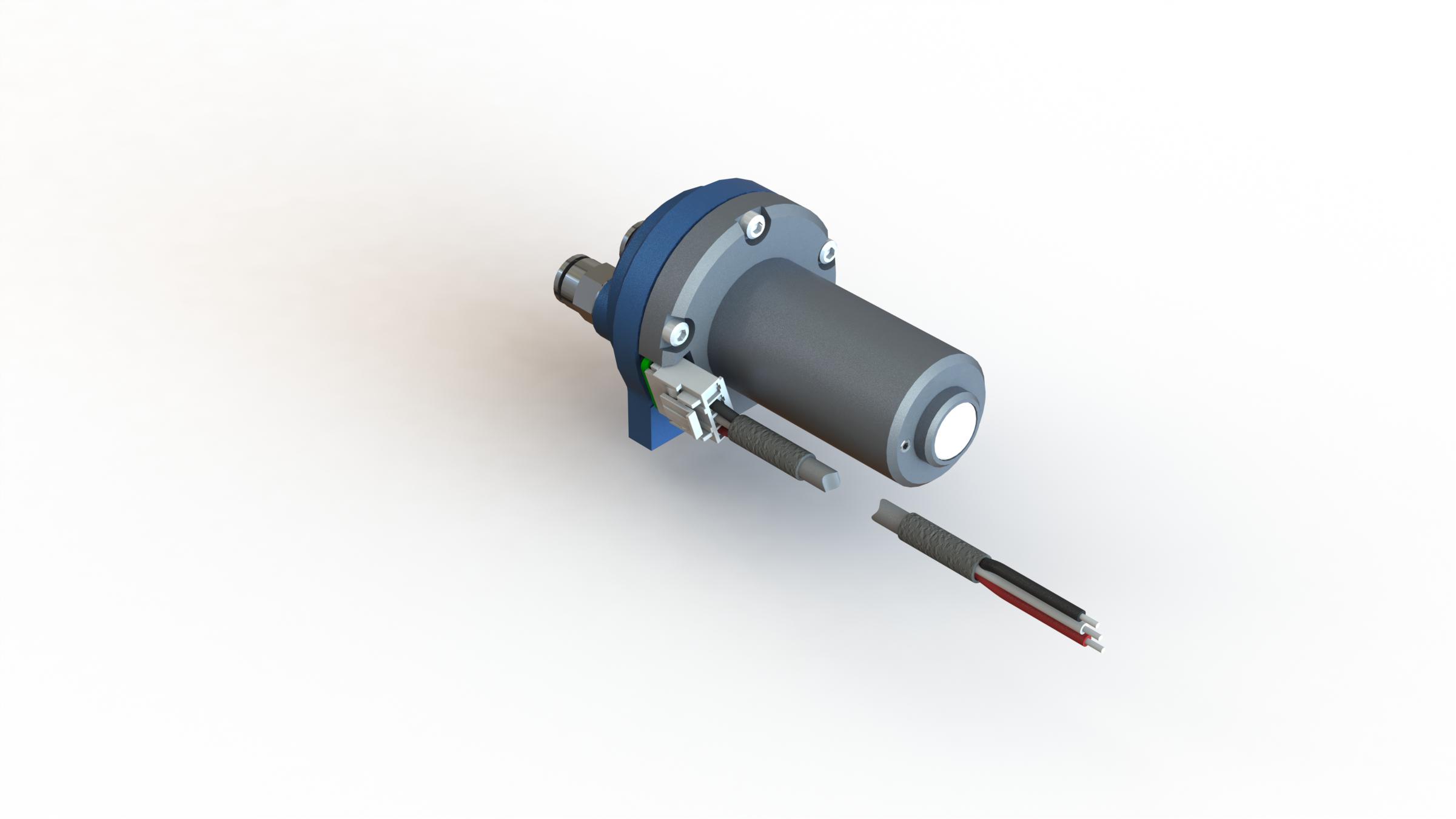 RS PRO 6 → 28V 10bar Direct drive, Seal-less Coupling Micro Gear Pump Water Pump, 1500ml/min