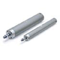 SMC Pneumatic Piston Rod Cylinder - CG1 Series