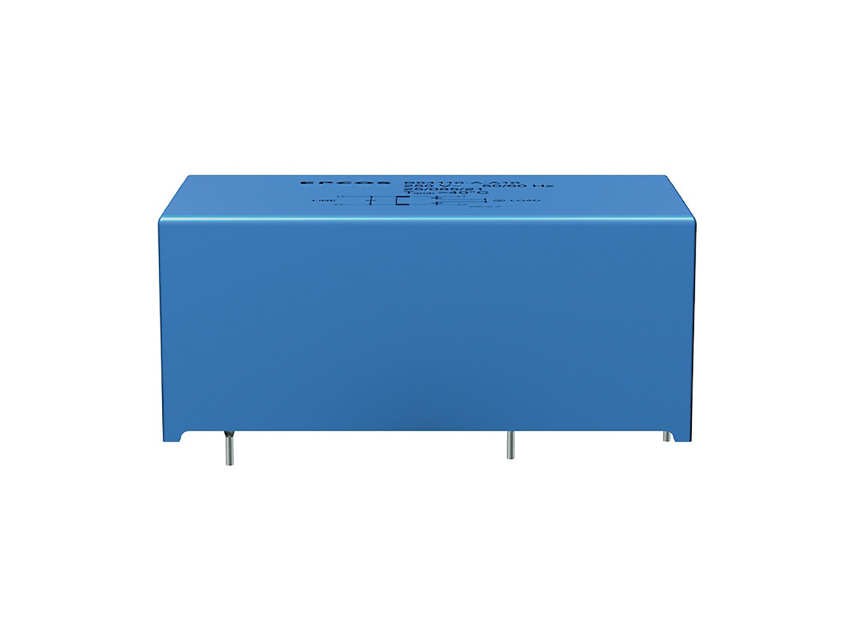 EPCOS, B84110A 6A 250 V ac/dc 50/60Hz, Through Hole EMC Filter, Pin, Single Phase