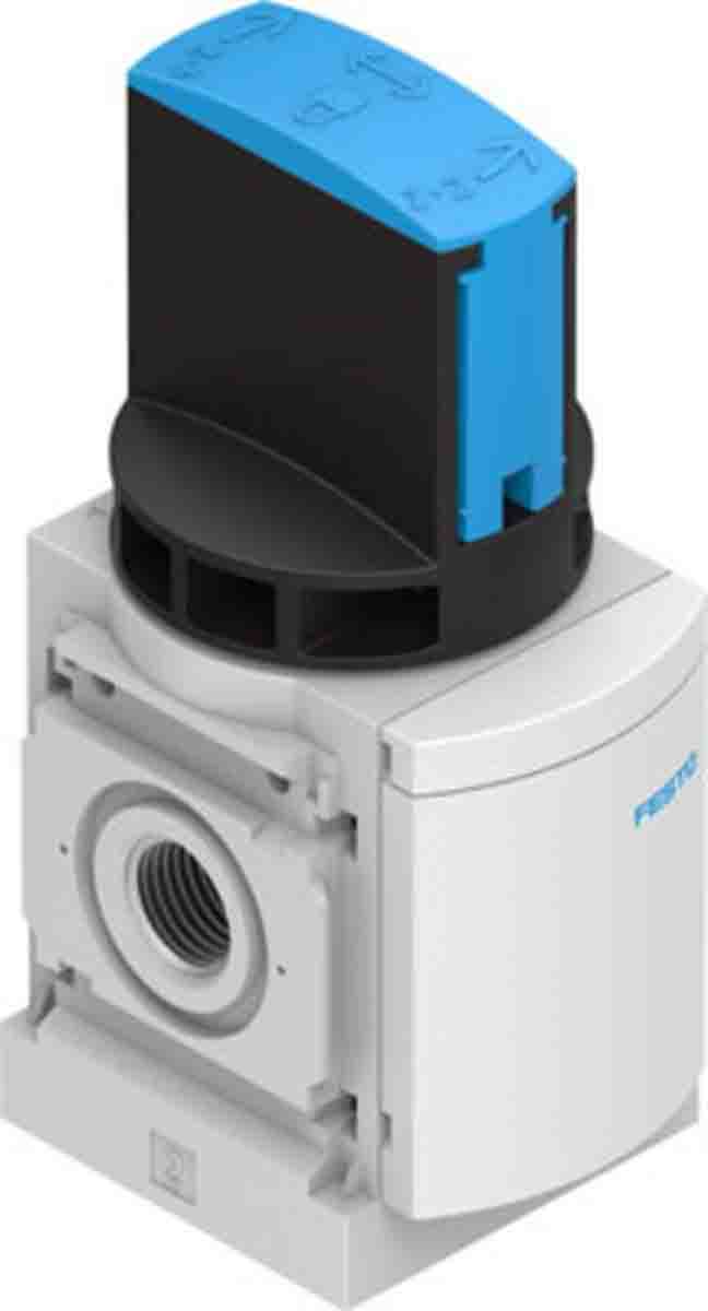Festo 3/2 Bistable Pneumatic Manual Control Valve MS Series, G 1/4, 1/4, 541271