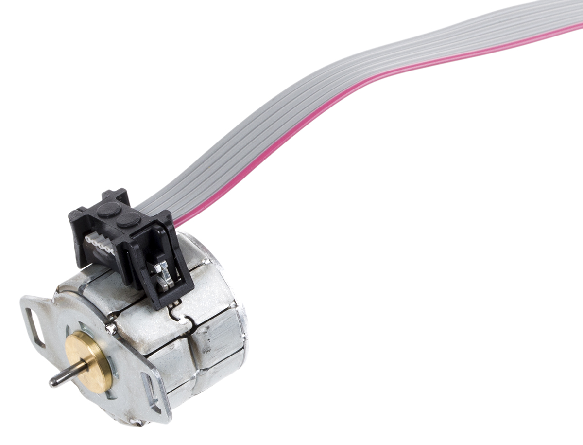 Johnson Electric Stepper Motor, 50mNm Torque, 12 V, 18°, 1.5mm Shaft